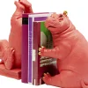 Buchstütze Hippo Pink (2/Set)