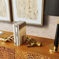 Buchstütze Holding Fingers (2/Set)