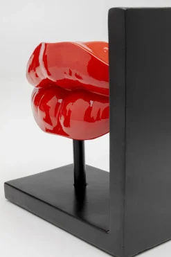 Buchstütze Lips Rot (2/Set)
