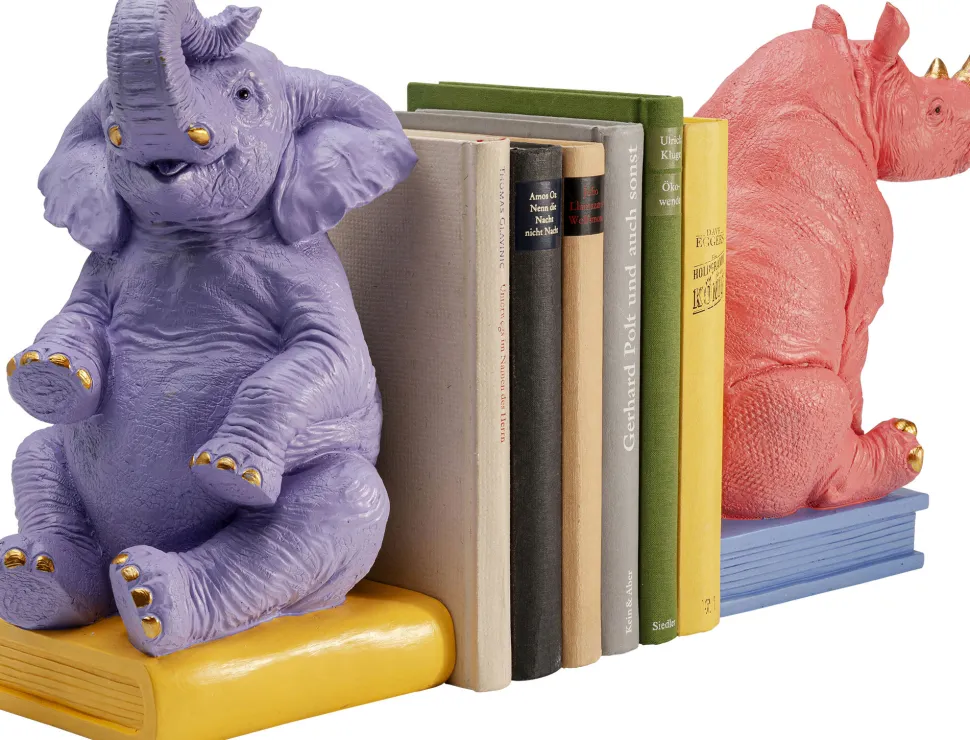 Buchstütze Zoo Party (2/Set)