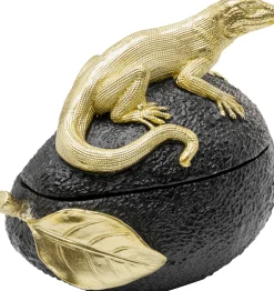 Deko Dose Avocado Lizard 15cm