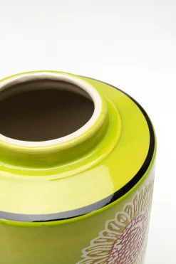 Deko Dose Big Bloom Grün 27cm