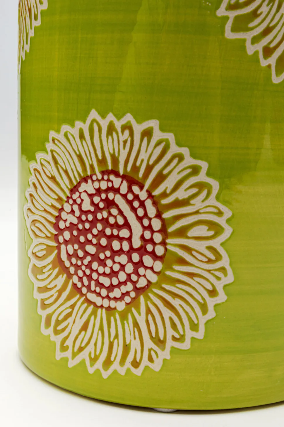 Deko Dose Big Bloom Grün 27cm