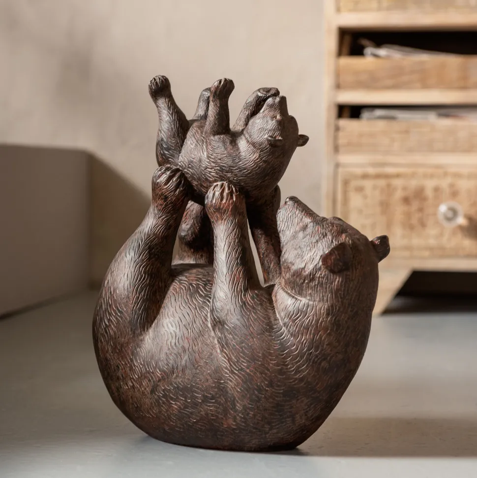 Deko Figur Artistic Bears Handstand