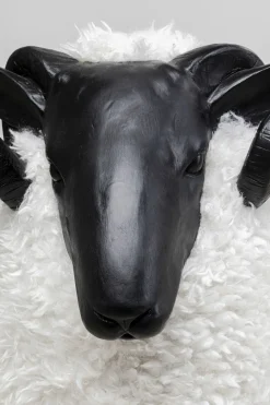 Deko Figur Bathilde Ram Weiß 78cm