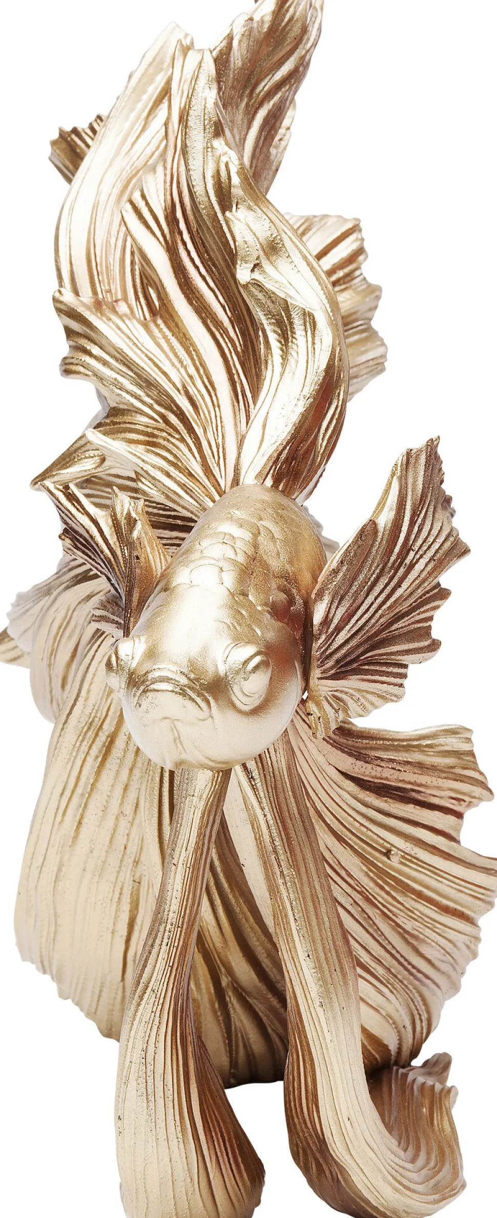 Deko Figur Betta Fish Gold Klein