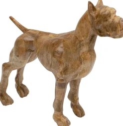 Deko Figur Bulldog Wood 70x78cm