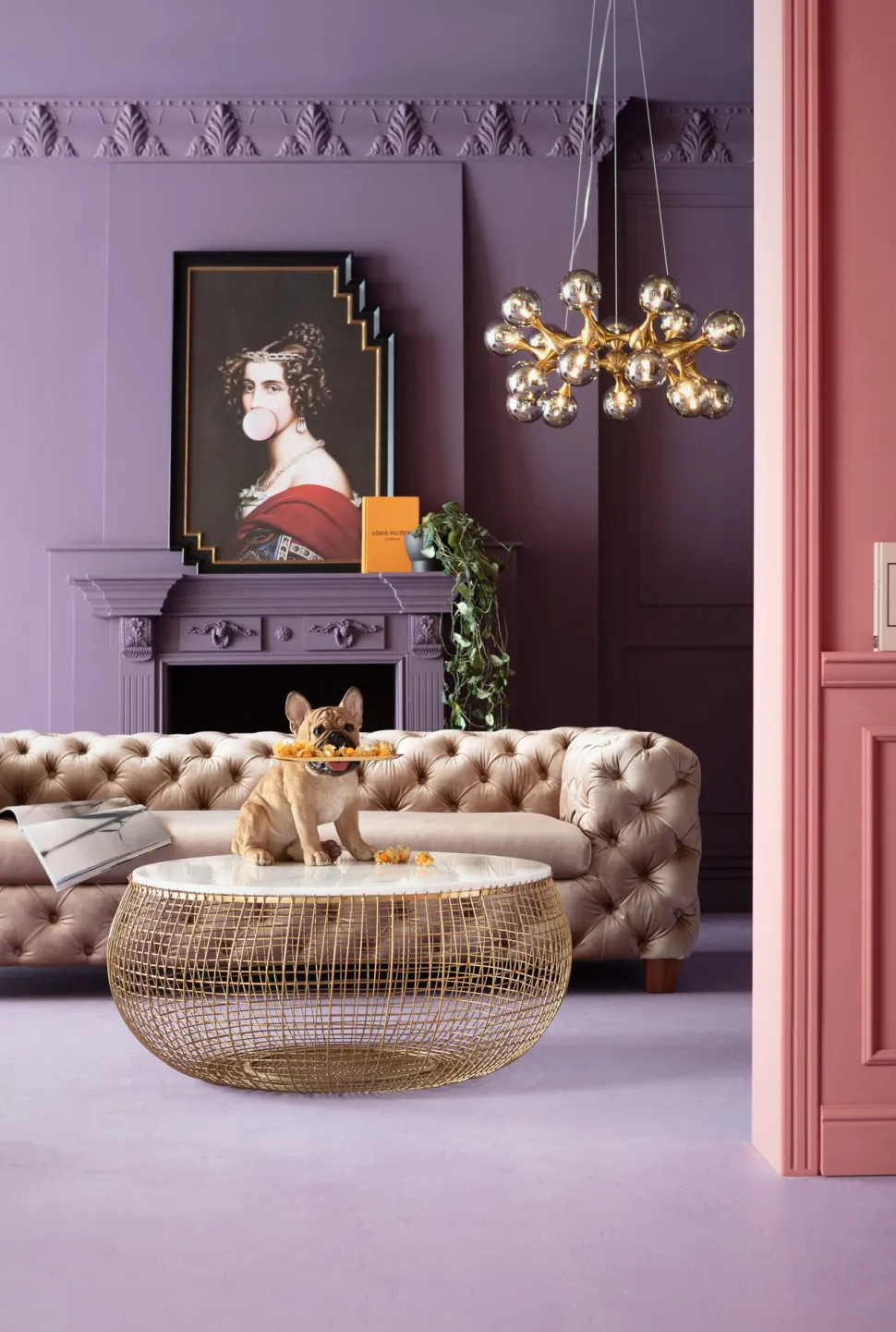 Deko Figur Butler Frenchy 40cm