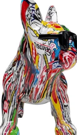 Deko Figur Comic Dog Glasses 25cm