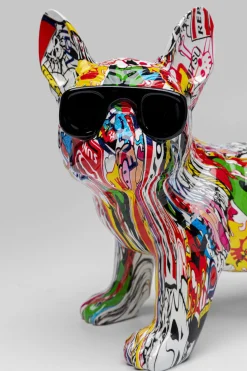 Deko Figur Comic Dog Glasses 25cm