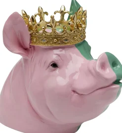 Deko Figur Crowned Pig 28cm