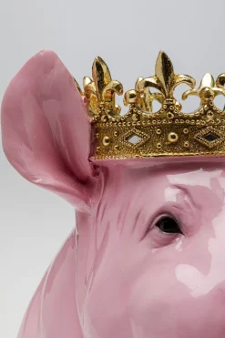 Deko Figur Crowned Pig 28cm