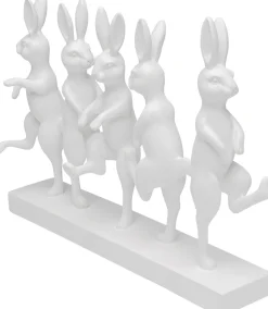 Deko Figur Dancing Rabbits 40cm