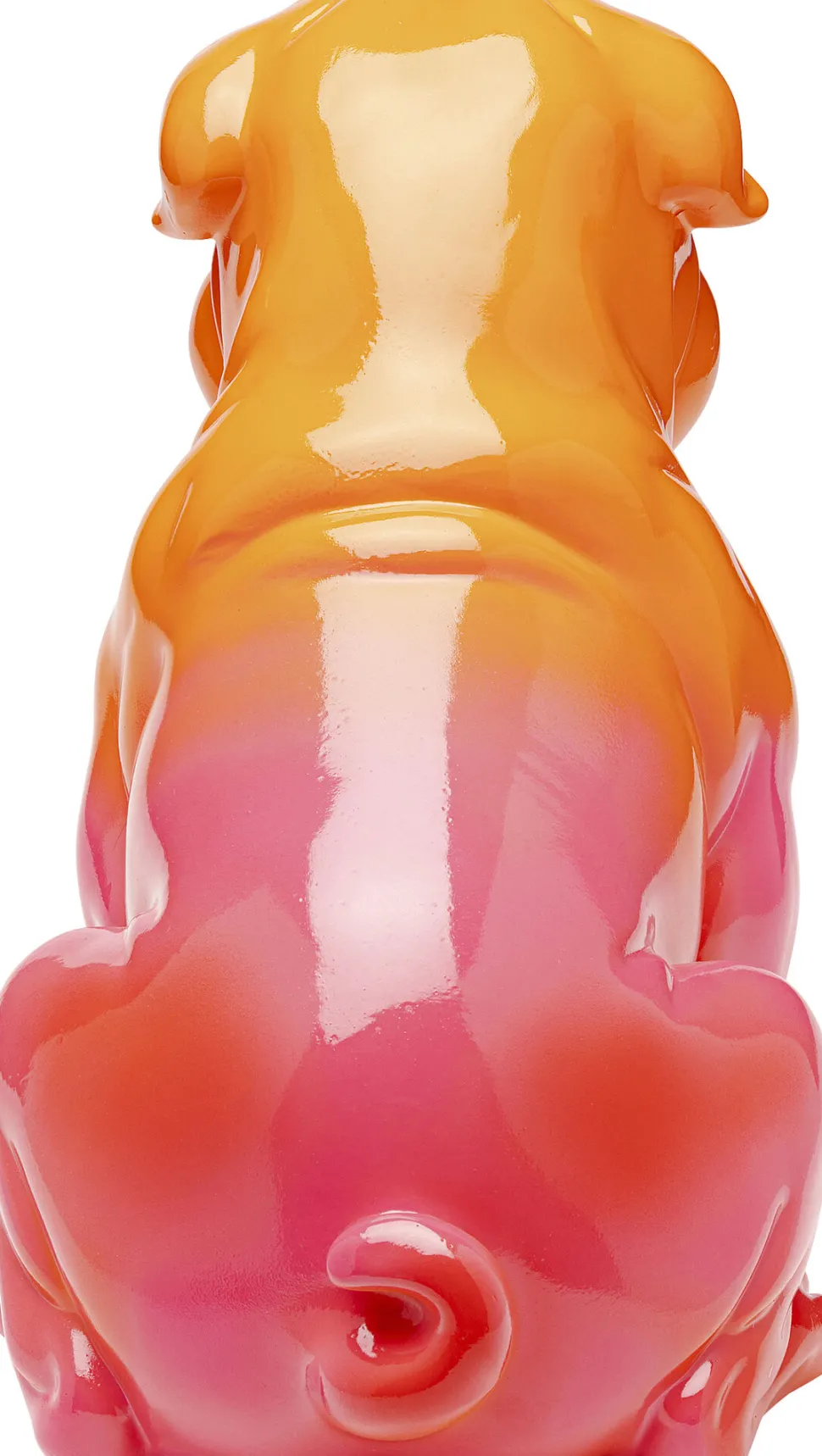 Deko Figur Fashion Dog Pink 37cm