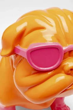 Deko Figur Fashion Dog Pink 37cm