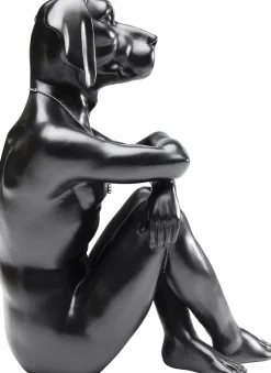 Deko Figur Gangster Dog Black