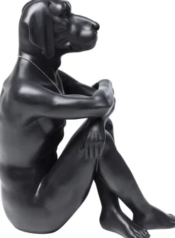 Deko Figur Gangster Dog Black