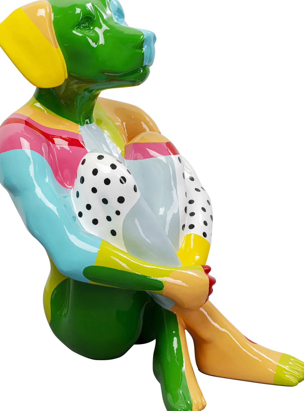 Deko Figur Gangster Dog Colore 80cm