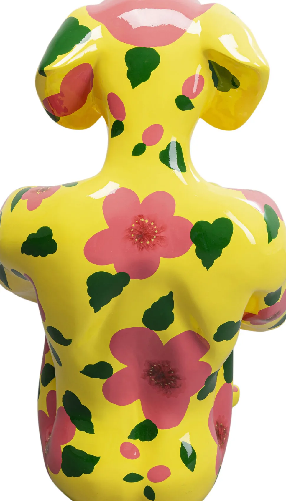 Deko Figur Gangster Dog Gelb 80cm