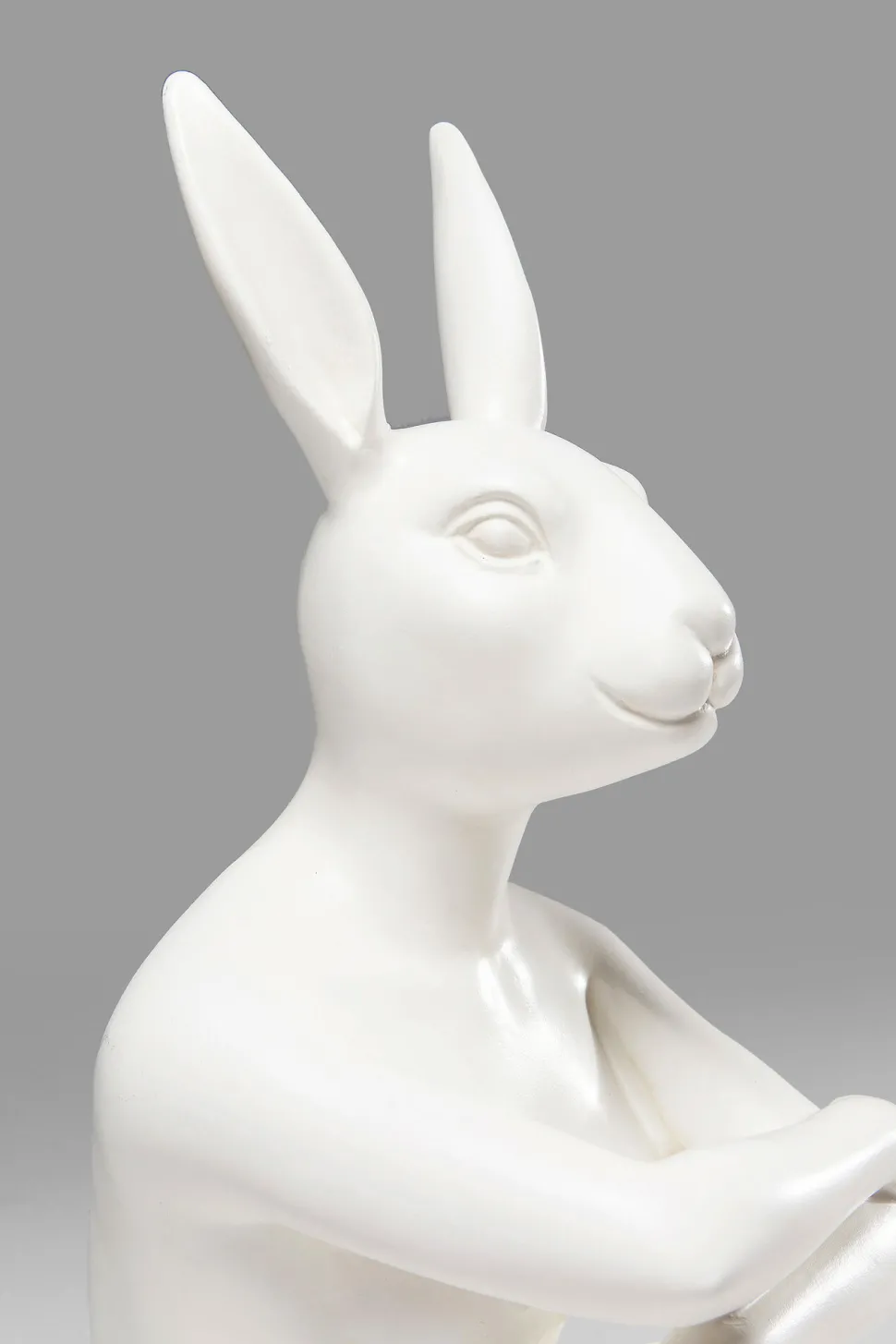 Deko Figur Gangster Rabbit Weiß