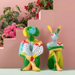 Deko Figur Gangster Rabbit Colore 80cm