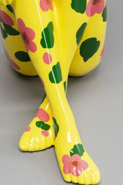 Deko Figur Gangster Rabbit Gelb 80cm