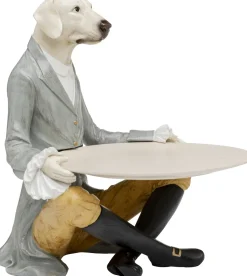 Deko Figur Gentleman Dog Tray 29cm