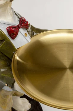 Deko Figur Gentleman Dog Tray 43cm