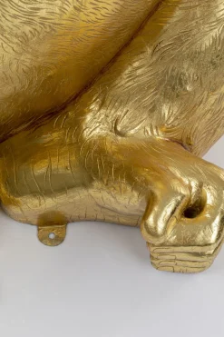 Deko Figur Gorilla Gold XL 180