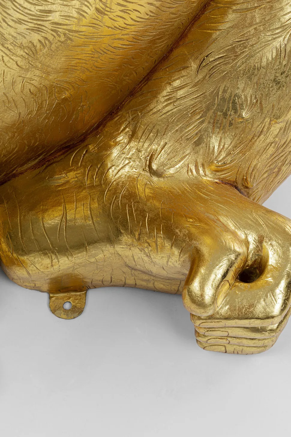 Deko Figur Gorilla Gold XL 180