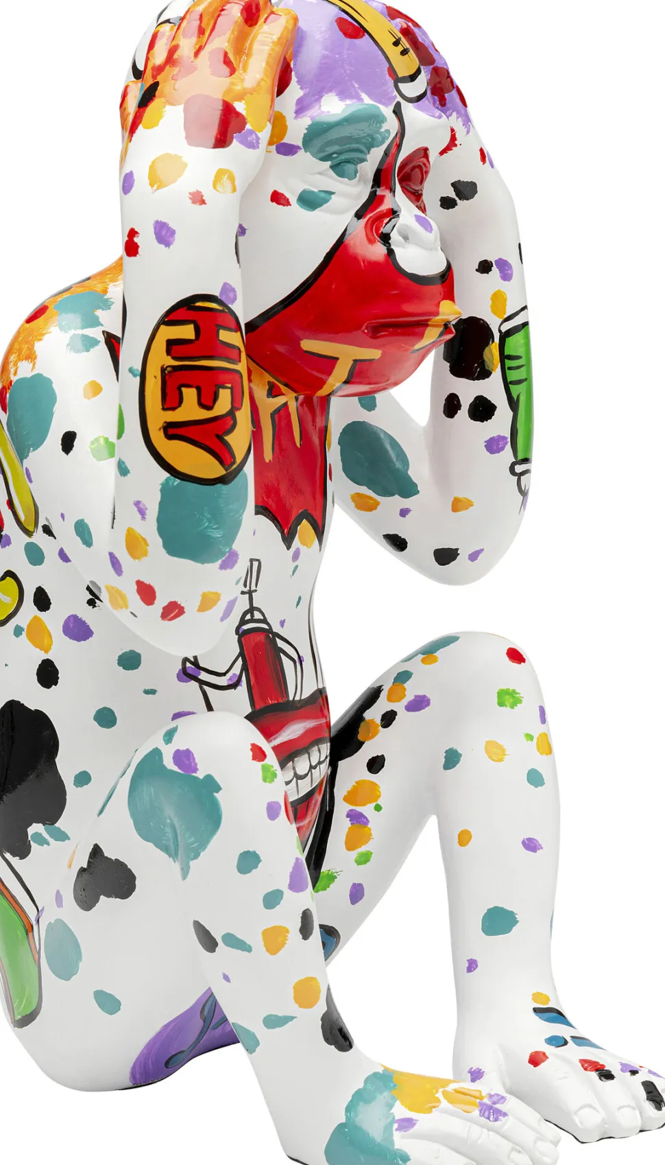 Deko Figur Graffiti Monkey 40cm