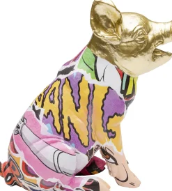 Deko Figur Graffiti Pig 20cm