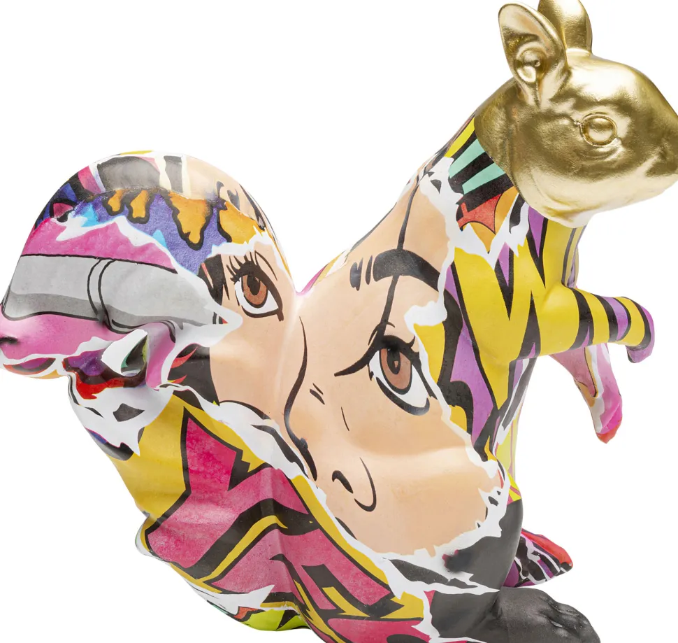 Deko Figur Graffiti Squirrel 22cm