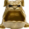 Deko Figur Hungry Dog Gold 37cm