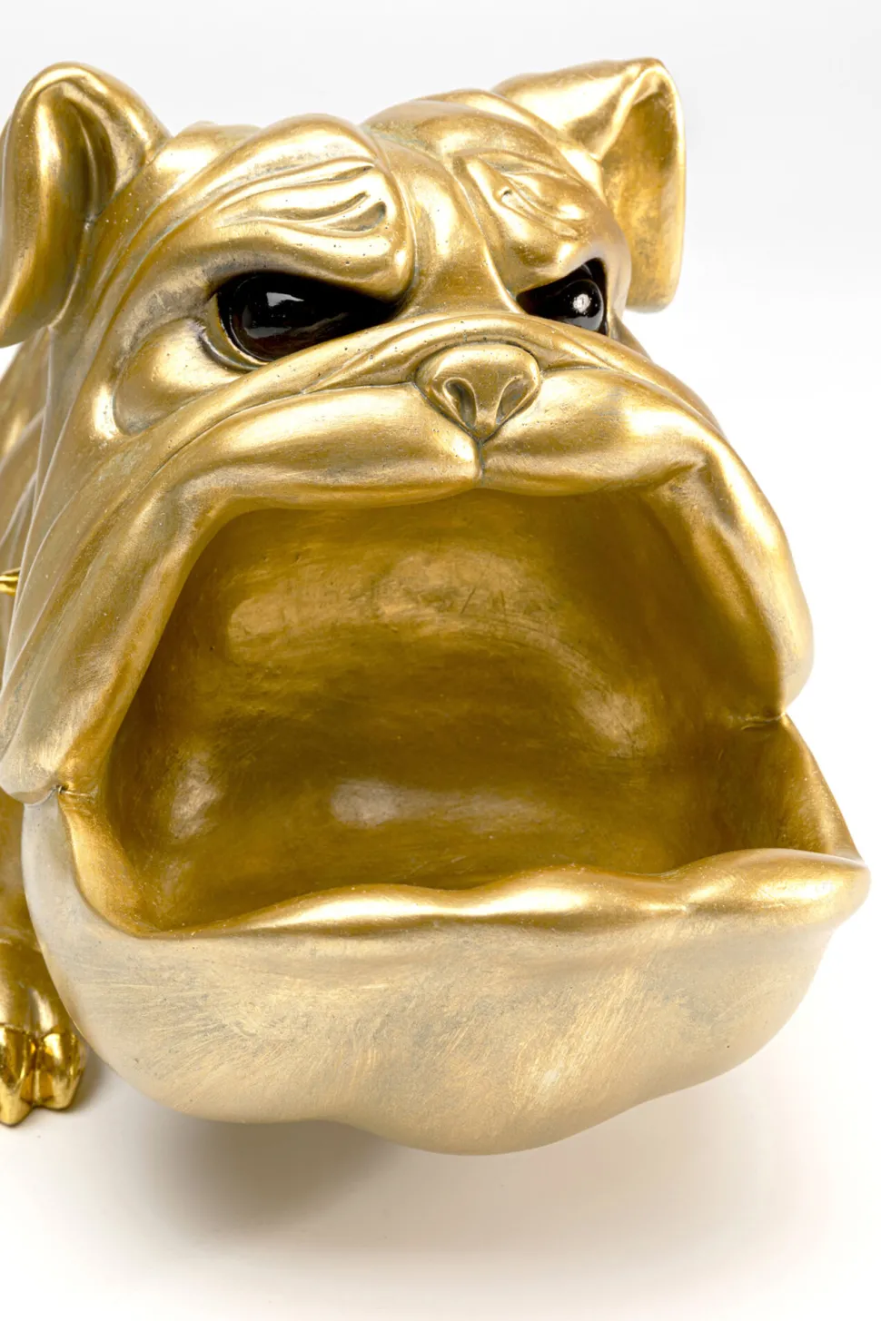 Deko Figur Hungry Dog Gold 37cm