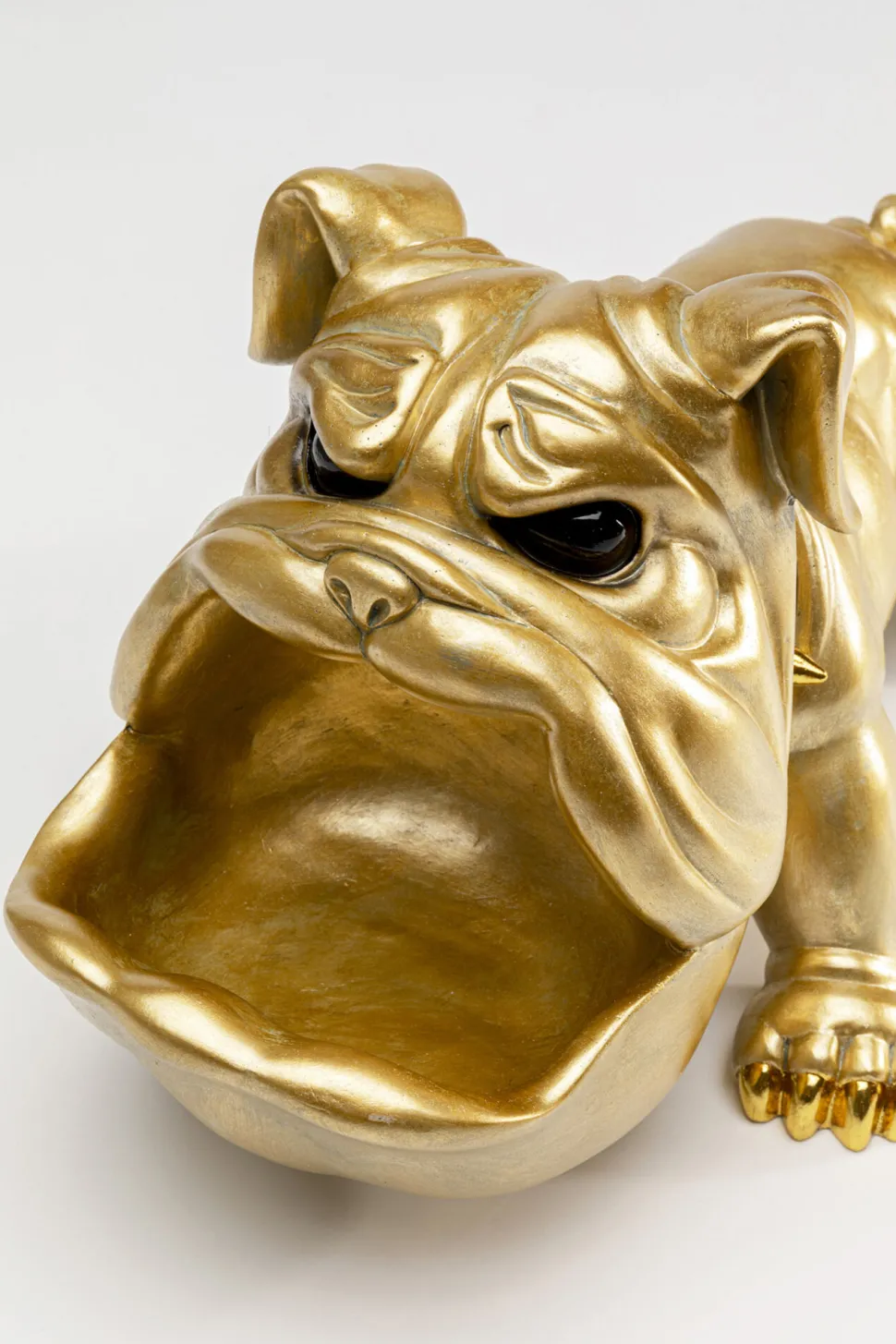 Deko Figur Hungry Dog Gold 37cm