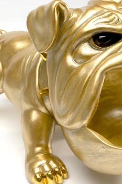 Deko Figur Hungry Dog Gold 37cm