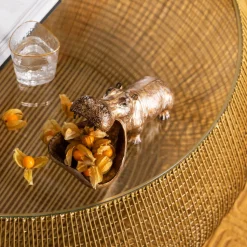 Deko Figur Hungry Hippo 27cm