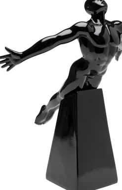 Deko Figur Jumper Schwarz 37cm