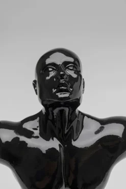 Deko Figur Jumper Schwarz 37cm