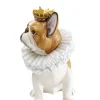 Deko Figur King Dog Braun 29cm