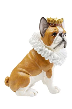 Deko Figur King Dog Braun 29cm