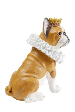 Deko Figur King Dog Braun 29cm
