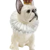 Deko Figur King Dog Weiß 33cm