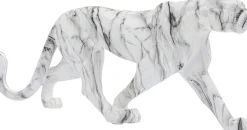 Deko Figur Leopard Marble 95cm