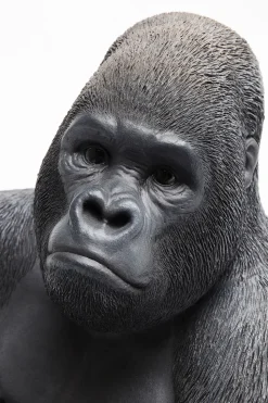 Deko Figur Monkey Gorilla Side Medium Schwarz