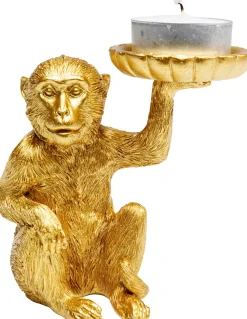 Deko Figur Monkey Tealight Holder 11cm