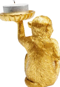 Deko Figur Monkey Tealight Holder 11cm