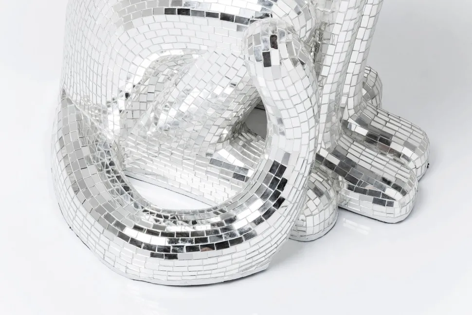 Deko Figur Mosaik Welcome Panther Links XL