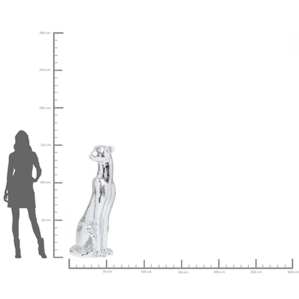 Deko Figur Mosaik Welcome Panther Links XL